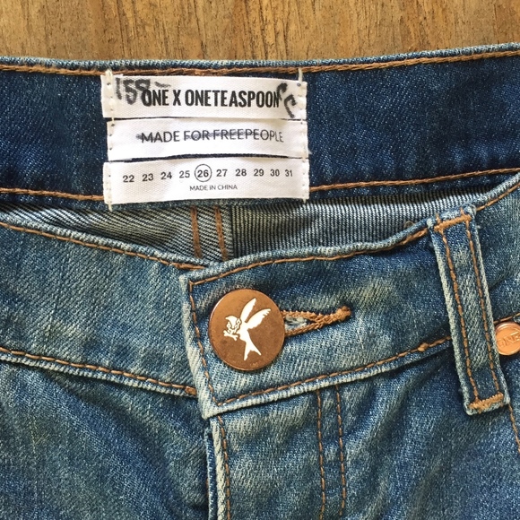 One Teaspoon Distressed Awesome Baggies Jeans - Picture 7 of 8